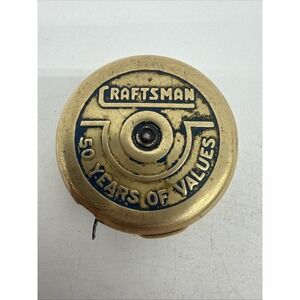 Vintage Craftsman Golden Rule 1886 1936 Tape Measure